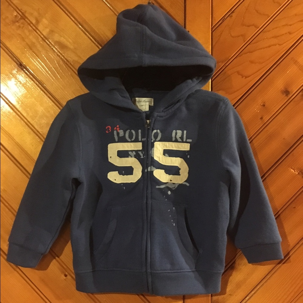 Toddler Ralph Lauren Cotton Hoodie.